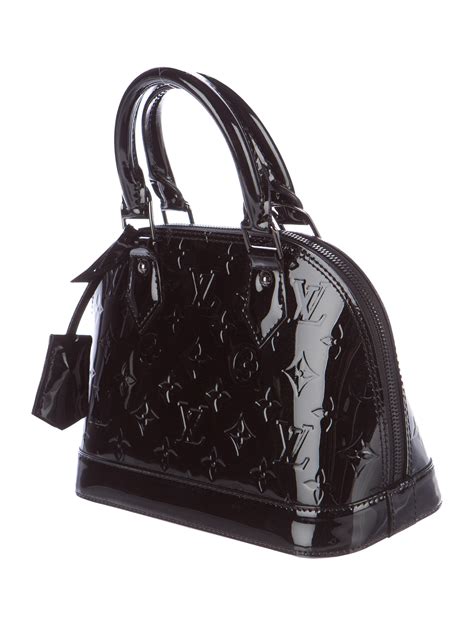 louis vuitton black vernis alma monogram bags handbags|louis vuitton alma bb monogram.